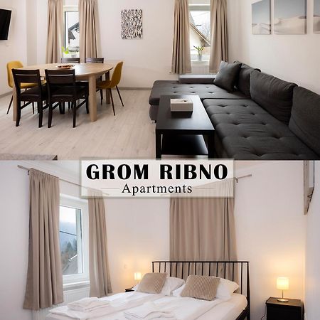 Grom Ribno Apartments 布莱德 外观 照片